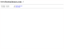 Tablet Screenshot of boston.houses.com